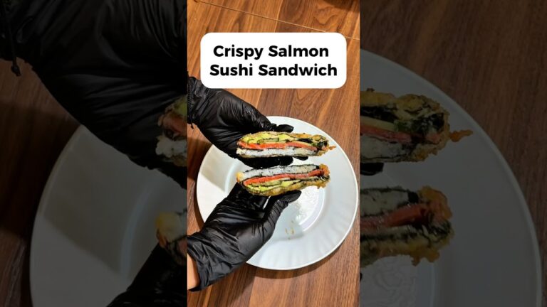 Crispy Sushi Sandwich Hack 🍣🔥 #recipe #food #meal #sushi #sandwich #easyrecipe #cooking Crispy Sushi Sandwich Hack 🍣🔥 #recipe #food #meal #sushi #sandwich #easyrecipe #cooking