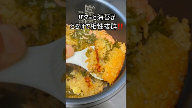 秒で完食した超絶美味しいズボラな炊き込みご飯