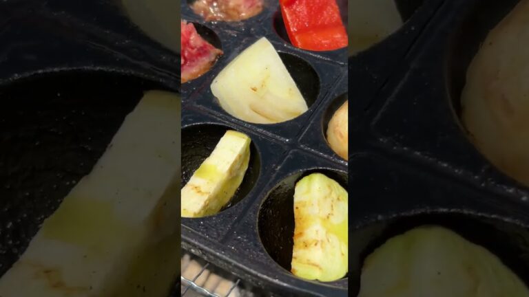 【この使い方、天才】たこ焼きプレートで肉野菜バーベキュー / Steak Bites Cooked with TAKOYAKI Grill 【この使い方、天才】たこ焼きプレートで肉野菜バーベキュー / Steak Bites Cooked with TAKOYAKI Grill