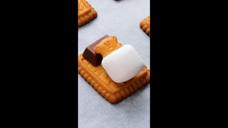 【マシュマロを焼くだけ♡】「これ考えた人、天才！」簡単カワイイおやつレシピ / Marshmallow Cookies