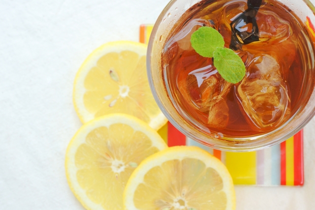 レモンとアイスティー