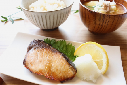 魚がメインの食事