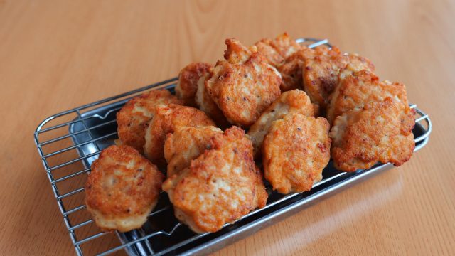 お豆腐入りチキンナゲット