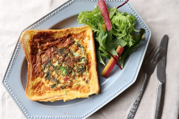 キッシュ風トースト