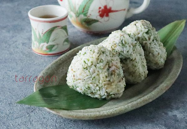 しらすとチーズのオイルおにぎり