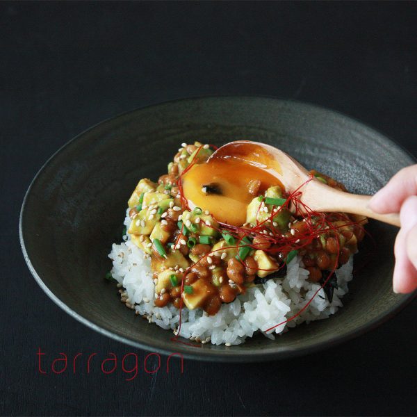 納豆アボユッケ丼