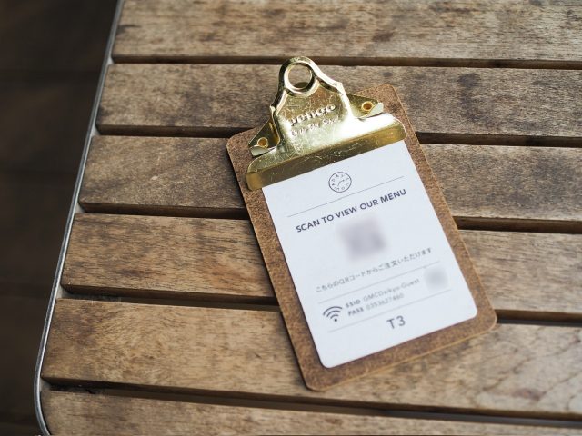 モバイルオーダーで注文