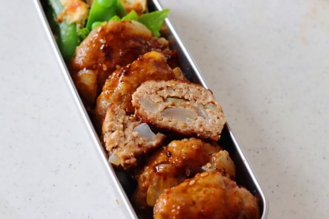 2品弁当の詰め方プロセス