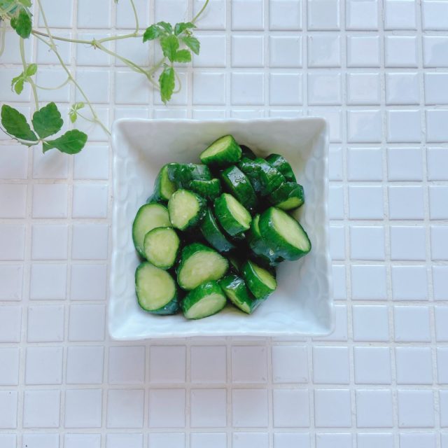 きゅうりのわさび漬け