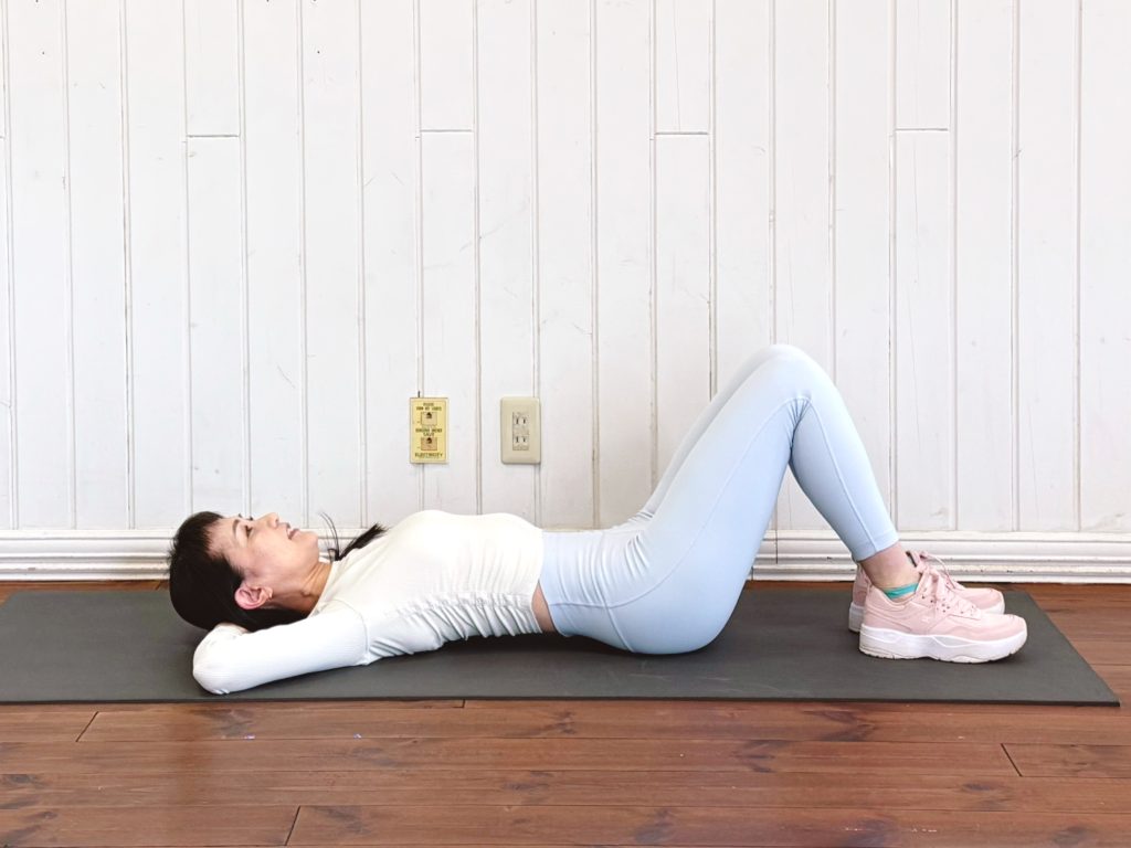 腰周りの脂肪がスッキリ「簡単クリスクロス」