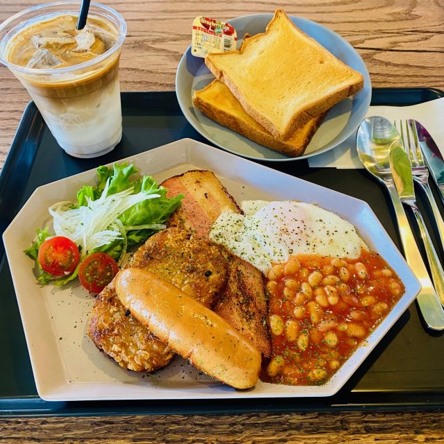 SULK GREEN CAFE OSAKA イングリッシュブレックファースト