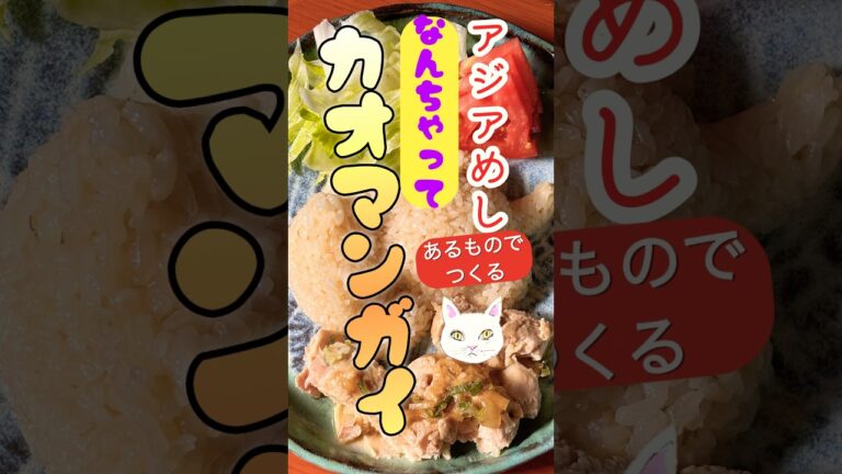 【炊飯器でごはんと鶏肉を一緒に炊く/カオマンガイ】