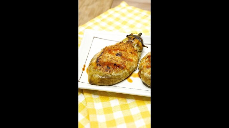 【なす×ひき肉で簡単おかず】とろふわ食感がたまらない！なすのミートオムレツレシピ / Eggplant Meat Omelet