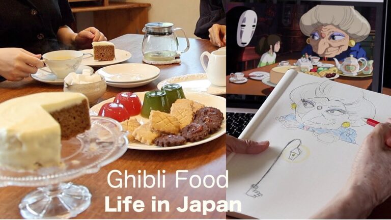 ジブリ飯 vlog| 銭婆のお茶会レシピ🫖 千と千尋の神隠し | "Spirited Away" | Vegan and gluten-free Ghibli food | Japan 🇯🇵