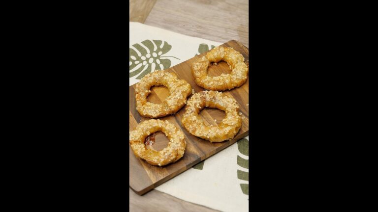 【りんごで始まる天才スイーツ】これぞ新食感！巻いて焼くだけりんご×ライスペーパーで天才おやつ / Rice Paper Apple Pie