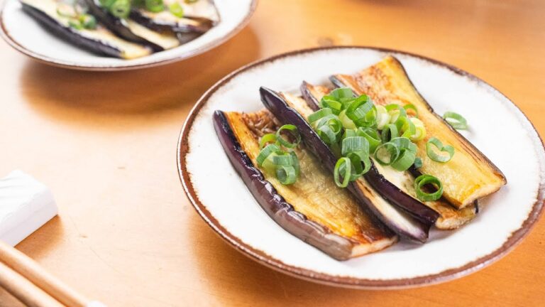 【たった10分】「あと一品どうしよう？」がおてがる焼きなすで即解決！