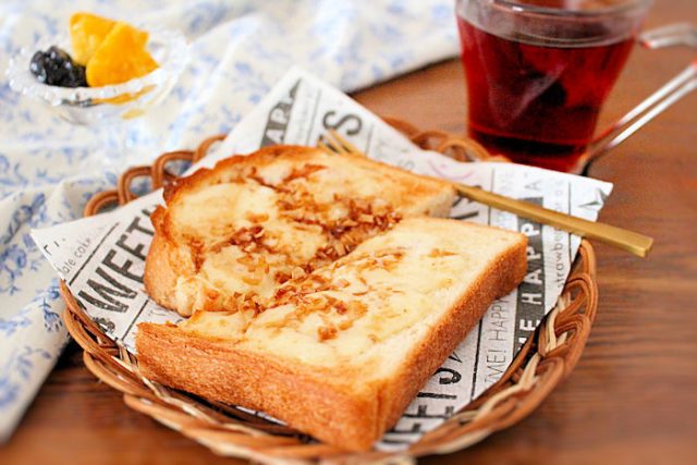 おかかチーズトースト