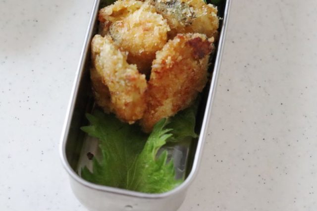 2品弁当の詰め方プロセス