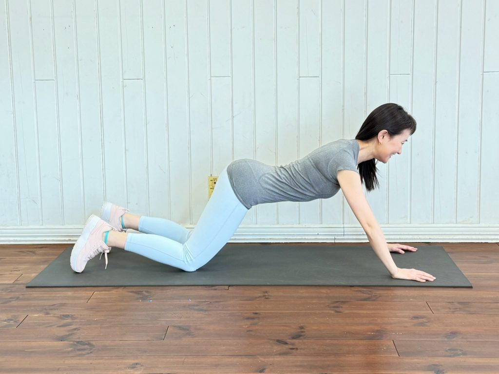 背中ストレッチ