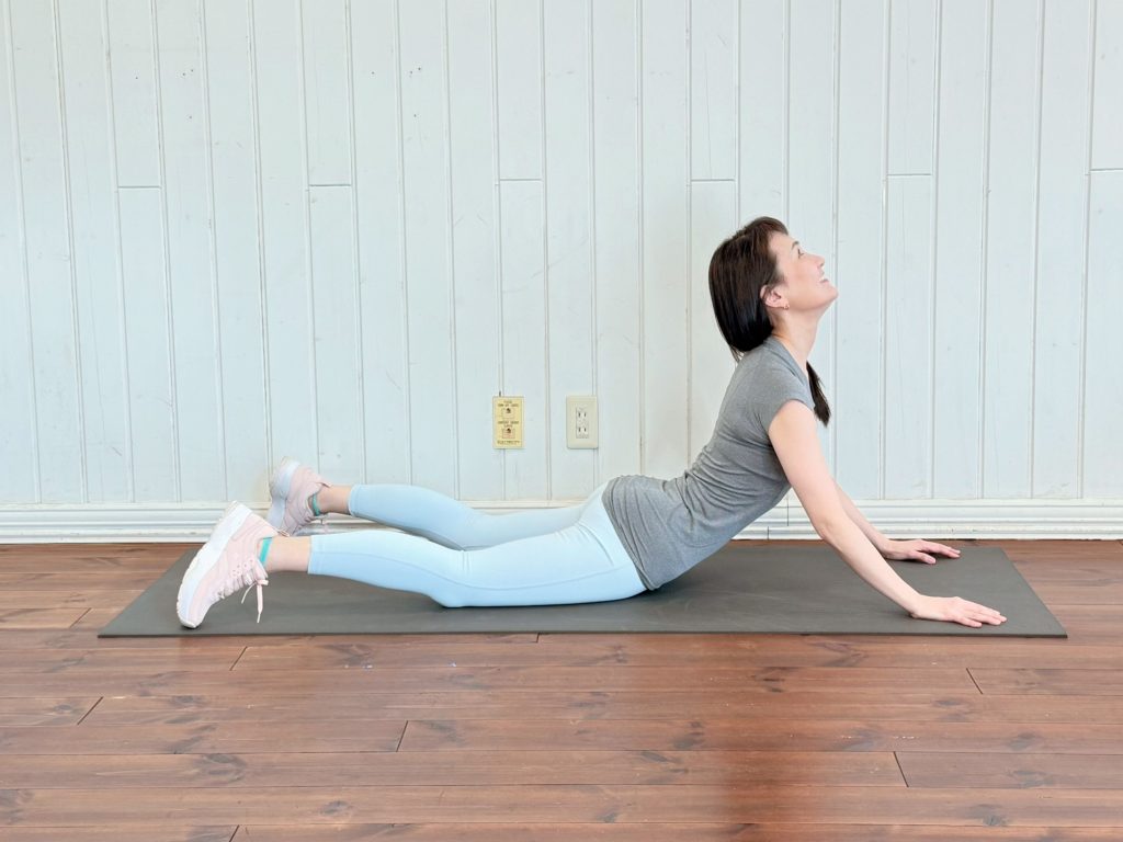 背中ストレッチ