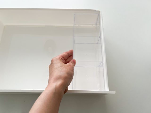 トレイをセット