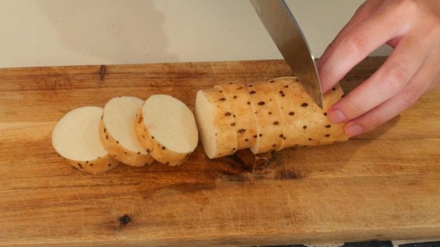 長芋　輪切り
