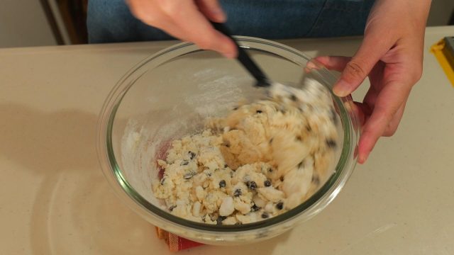 チョコチップパンの生地
