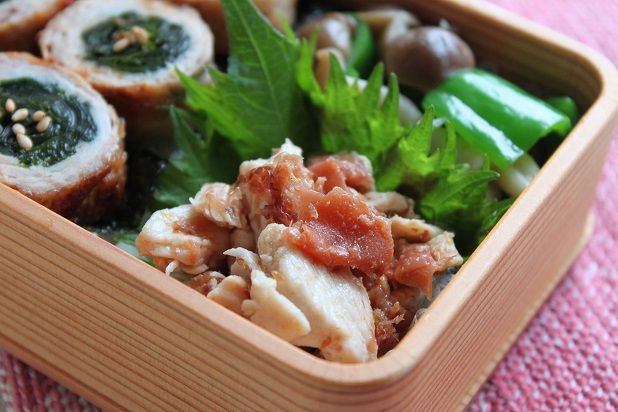 ささみの梅おかか