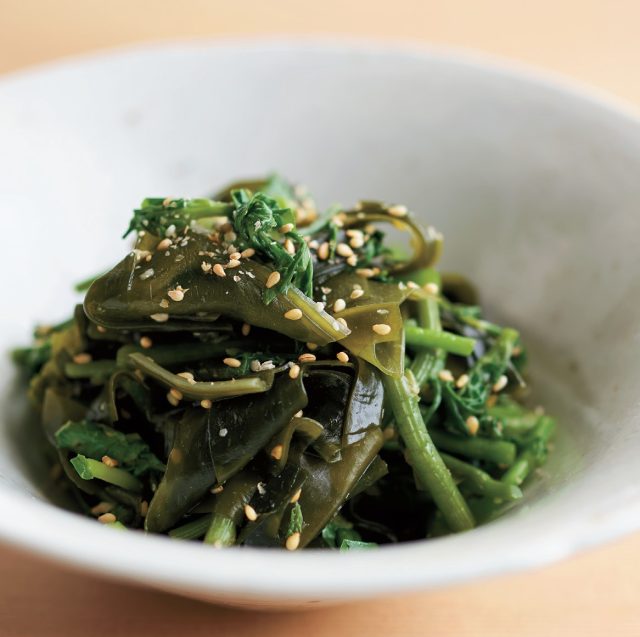 ビビンパ弁当_クレソンのナムル