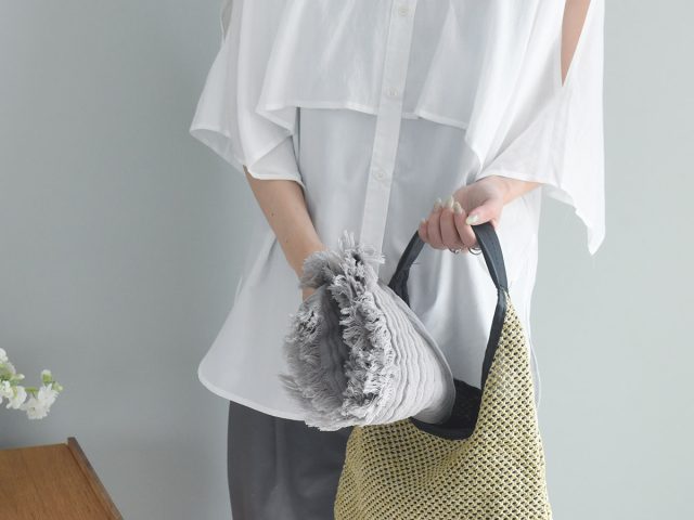 bon moment 保冷剤ポケット付き 汗拭き ダブルガーゼストール