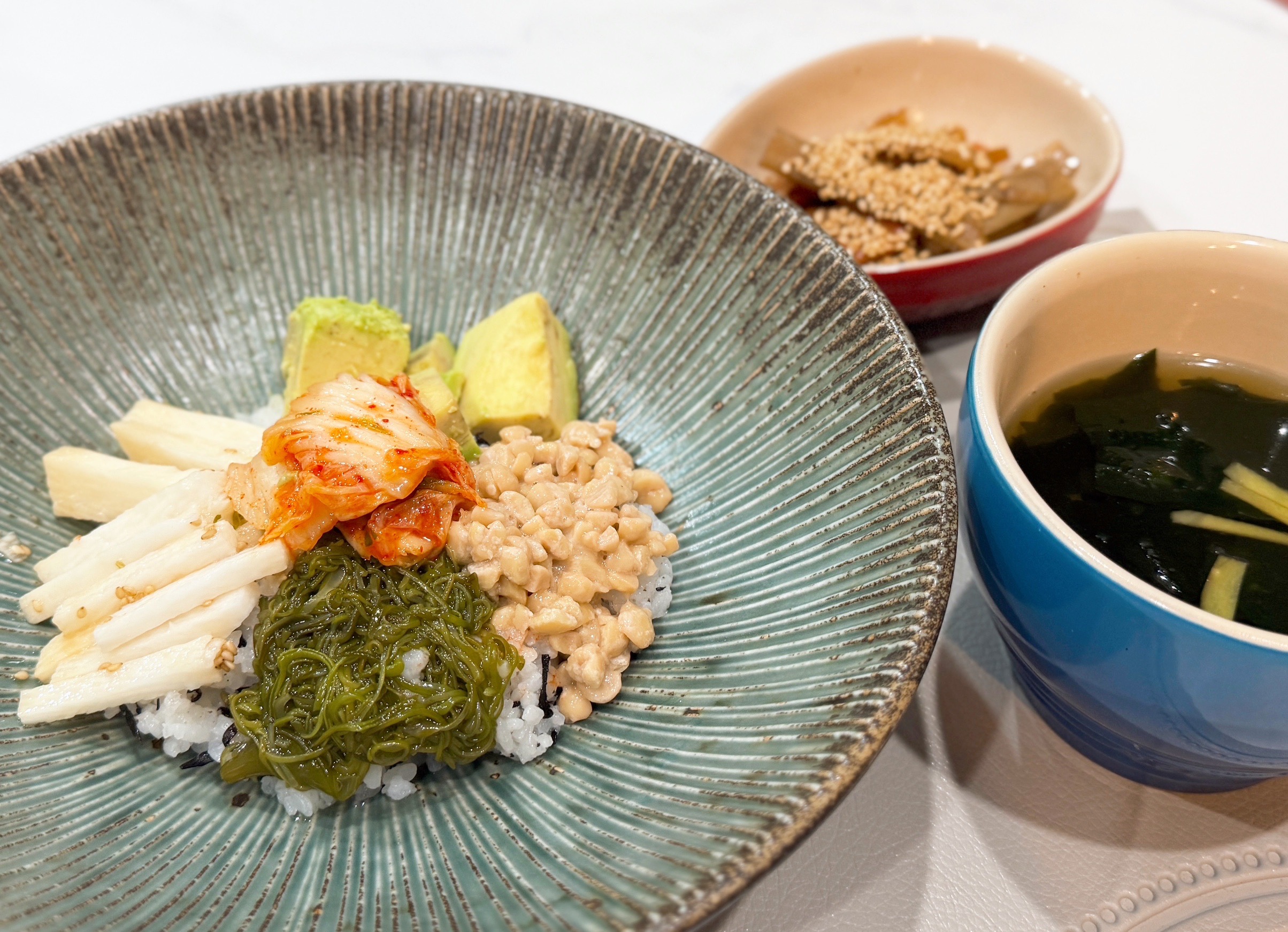 阪口珠美さん‗お昼ごはん腸活どんぶり