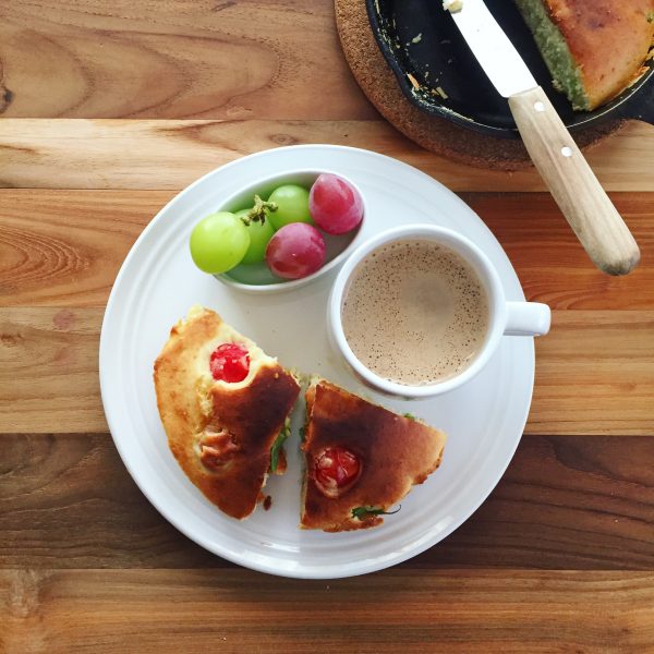 スキレットホットケーキ