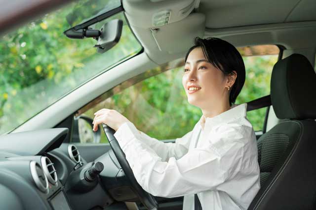 車通勤 女性