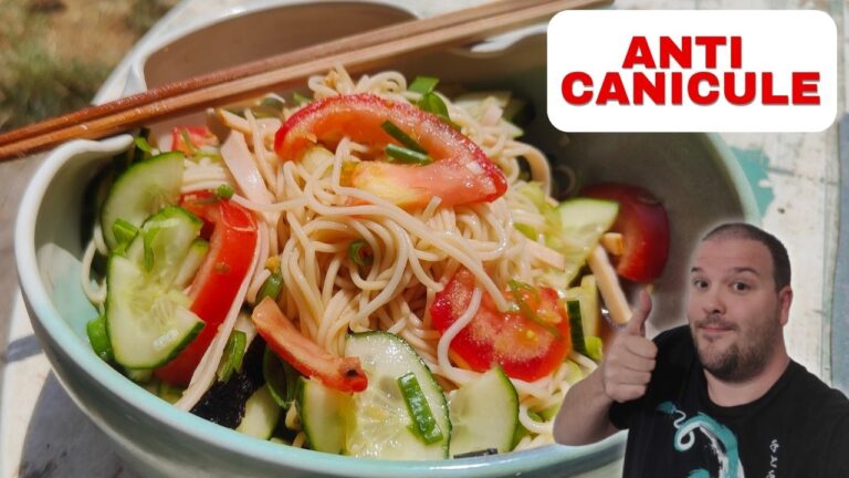 🧊 SURVIVRE à la canicule avec des nouilles froides japonaises (hiyashi somen) #cuisinejaponaise 🧊 SURVIVRE à la canicule avec des nouilles froides japonaises (hiyashi somen) #cuisinejaponaise