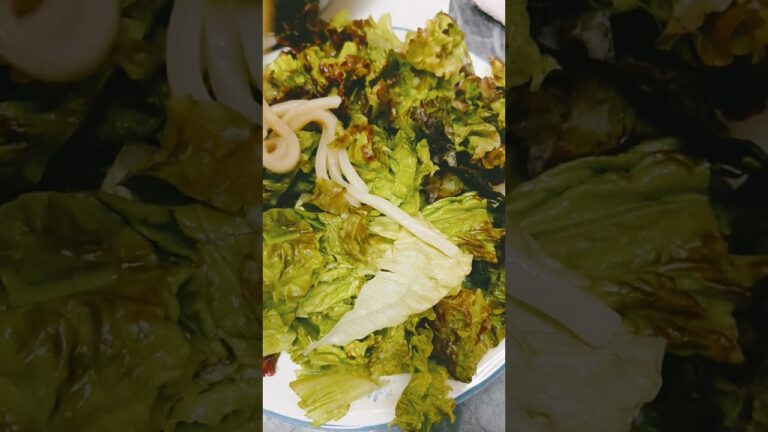 冷やしサラダうどん。 冷やしサラダうどん。