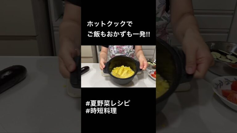 #ホットクック #料理 #夏野菜