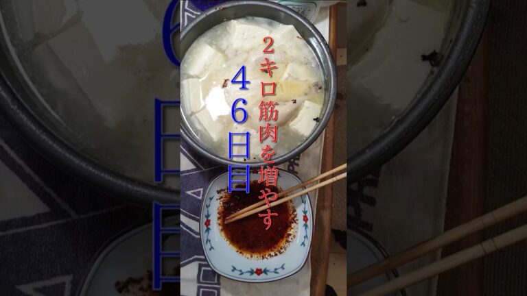 2キロ筋肉を増やす46日目【タッカンマリ】など3品 2キロ筋肉を増やす46日目【タッカンマリ】など3品