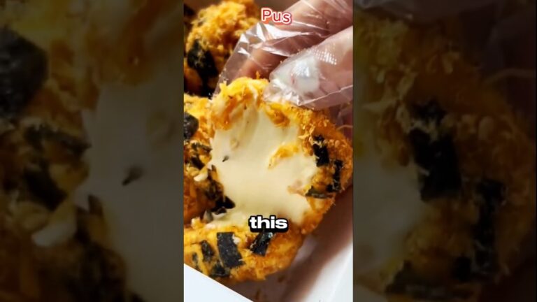 史上最高の海藻マヨ豚肉フロスケーキ！🍞