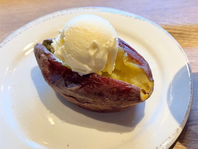 阪口珠美さんおやつ_冷やし焼き芋