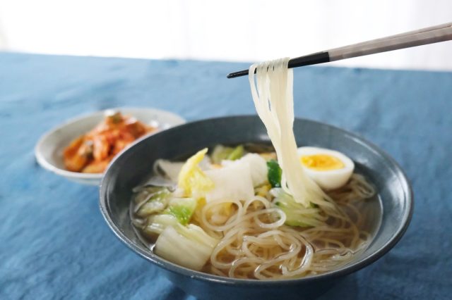 中山冷麺 キムチ・韓国餅の中山商店 水キムチのオリジナル冷麺セット