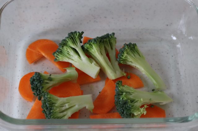 ブロッコリーとにんじん