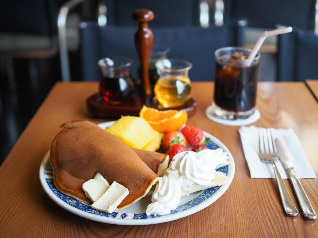 コリント朝日店 ホットケーキ