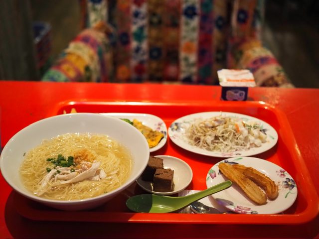 鶏だしのラーメンセット