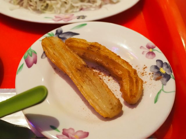 鶏だしのラーメンセット 揚げパン
