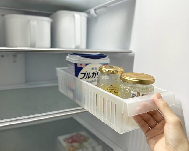 冷蔵庫の中の収納