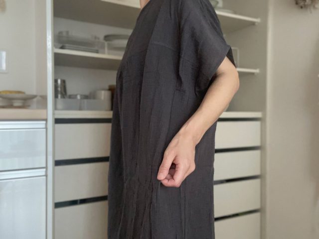 bon momentの「湯上りガーゼワンピース」