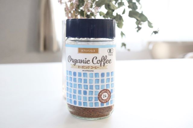 24 Organic Days インスタント コーヒー オーガニック フェアトレード カフェインレス 100g