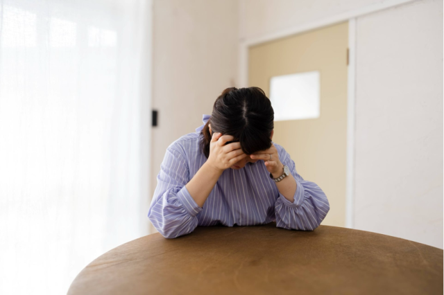 調子が悪い女性