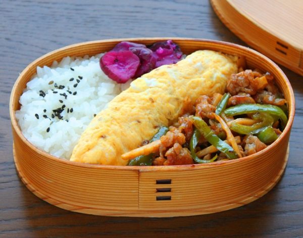 ごま風味オムレツ