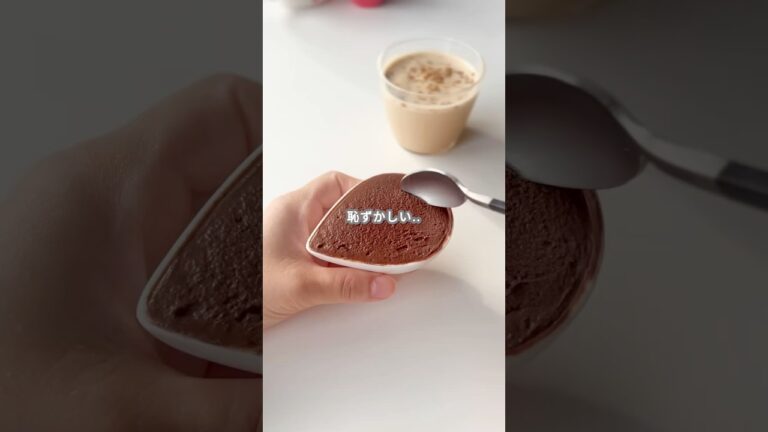 【簡単スイーツ】水チョコPart5の作り方 #shorts